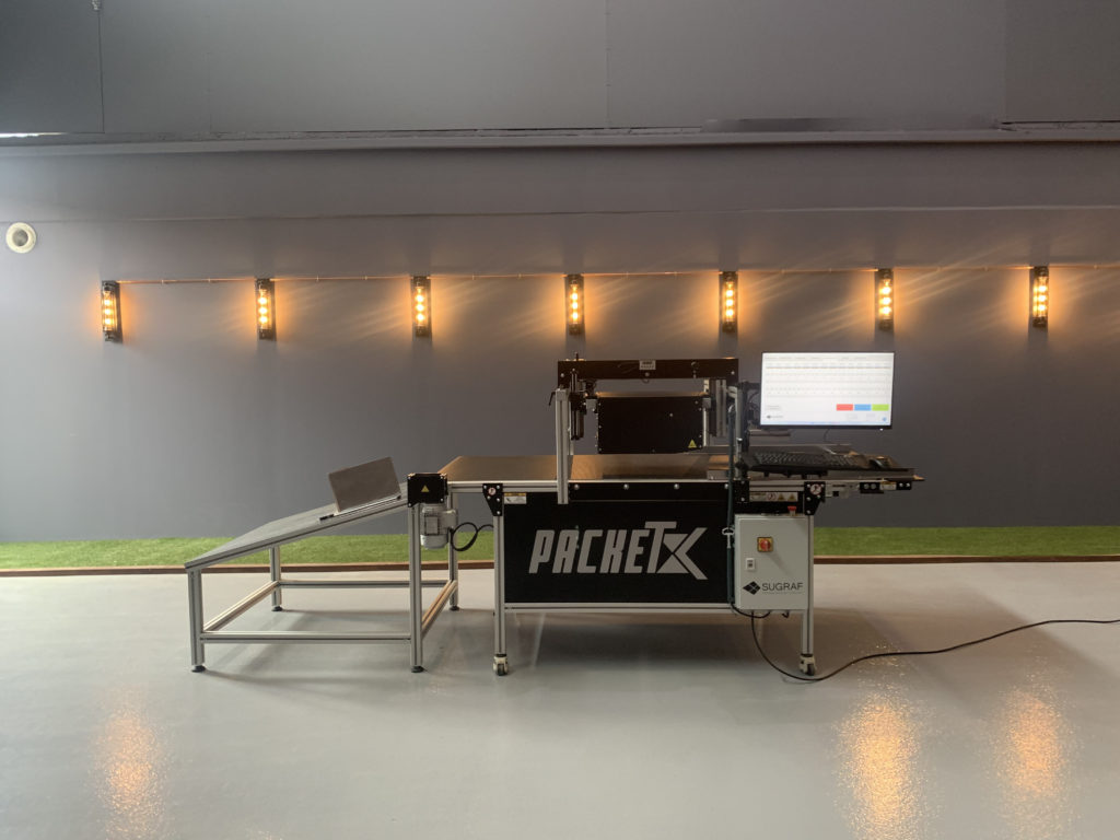 Equipo de impresión industrial Packet X para producción de alta velocidadPacket X Sugraf Tecnología y Producto