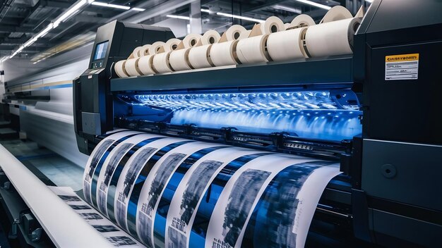 Máquina de impresión profesional para producción gráfica de gran formato y alta calidad