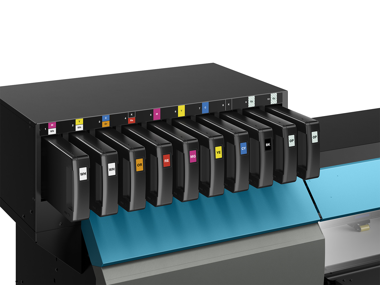 Sistema de tintas TA-2 de la Roland TrueVis AG-640